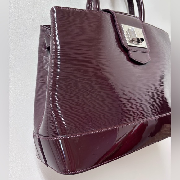 Louis Vuitton Prune Electric Epi Leather Mirabeau GM Bag - Picture 3 of 14
